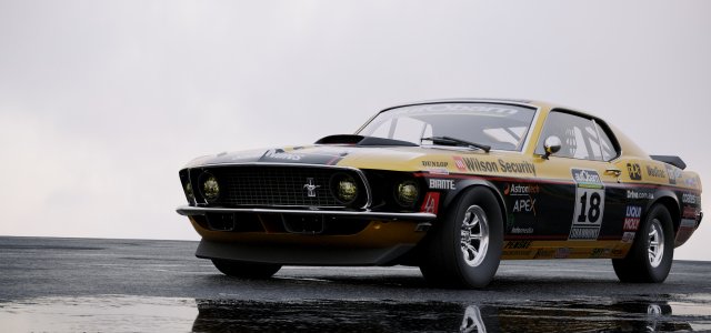 mustang john bowe 1969 3D मॉडल .c4d .max .obj .3ds .fbx .stl .blend 