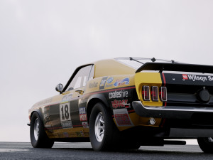 mustang john bowe 1969 3D मॉडल