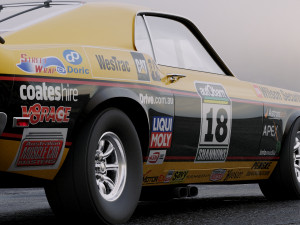mustang john bowe 1969 3D मॉडल