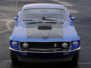 mustang mach 1 351 1969 3D Model