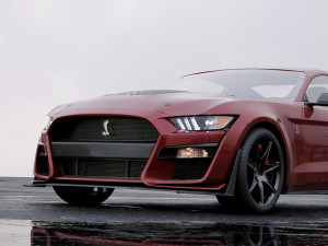 mustang shelby gt500 2020 3D Model