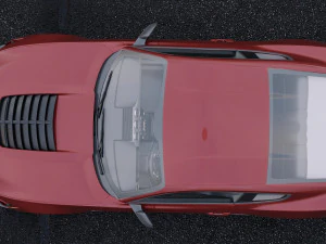 mustang shelby gt500 2020 3D Model
