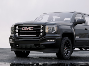 gmc sierra 2017 Modelo 3D