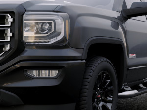 gmc sierra 2017 3D 模型