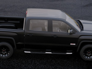 gmc sierra 2017 3D 模型