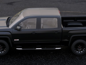 gmc sierra 2017 3D 模型