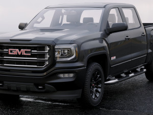 gmc sierra 2017 3D 模型
