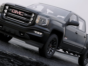 gmc sierra 2017 3D 模型