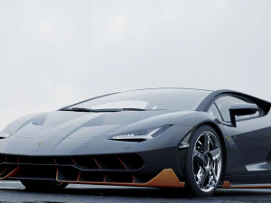 supercar centenario coupe 2017 3D Model