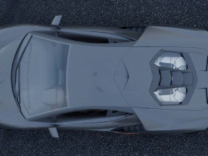 supercar centenario coupe 2017 3D Model