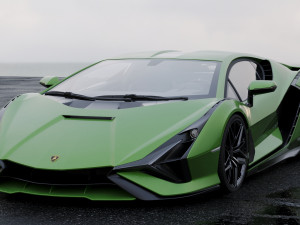 supercar sian 2020 3D Model
