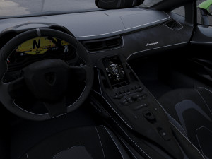 supercar sian 2020 3D Model
