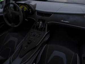 supercar sian 2020 3D Model
