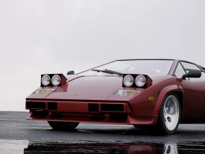 Суперкар Countach 5000 кв. 1985 г. 3D Модель