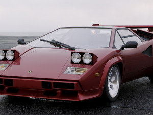 supercar countach 5000 qv 1985 3Dモデル