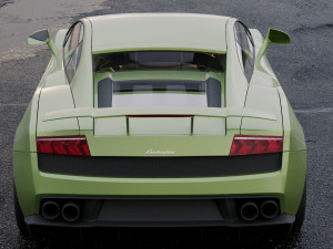 supercar gallardo lp570-4 superleggera 2011 3D 模型