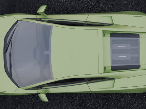 supercar gallardo lp570-4 superleggera 2011 3D 模型