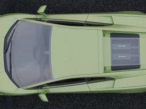 supercar gallardo lp570-4 superleggera 2011 3D Model