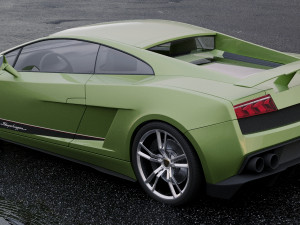 supercar gallardo lp570-4 superleggera 2011 3D 模型