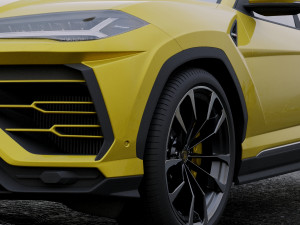 suv urus 2019 Modelo 3D