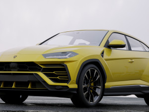 suv urus 2019 Modelo 3D