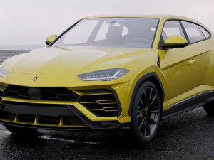 suv urus 2019 Modelo 3D