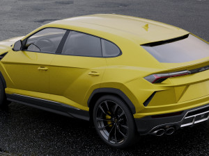 suv urus 2019 Modelo 3D