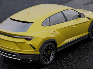 suv urus 2019 Modelo 3D