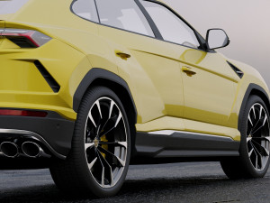 suv urus 2019 Modelo 3D