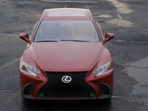 lexus ls xf50 f sport 2018 3D Model