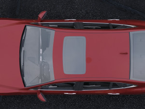 lexus ls xf50 f sport 2018 3D Model