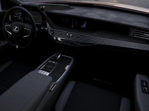 lexus ls xf50 f sport 2018 3D Model