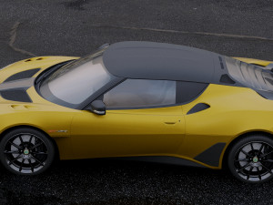 lotus evora gt 430 2018 Model 3D