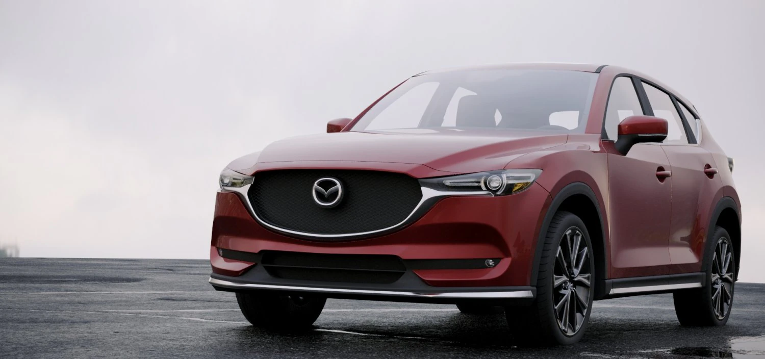 mazda cx-5 2017 3D Model .c4d .max .obj .3ds .fbx .stl .blend