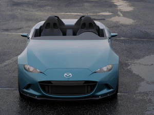 mazda mx-5 spyder 2015 3D Model