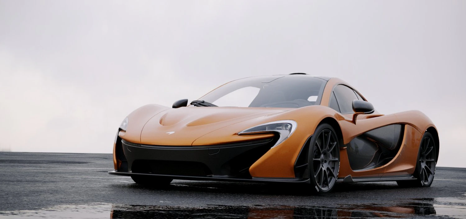 mclaren p1 2014 3D Model .c4d .max .obj .3ds .fbx .stl .blend 