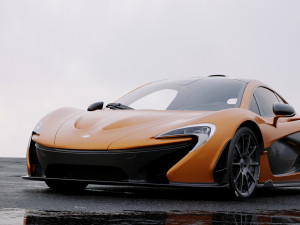mclaren p1 2014 3Dモデル