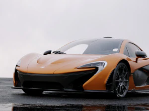 mclaren p1 2014 3D Model