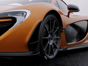 mclaren p1 2014 3D Модель