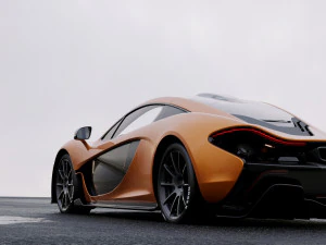 mclaren p1 2014 3D Model