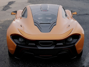 mclaren p1 2014 3D Модель