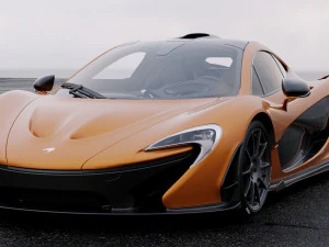 mclaren p1 2014 3D Model
