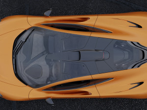 mclaren p1 2014 3D Модель
