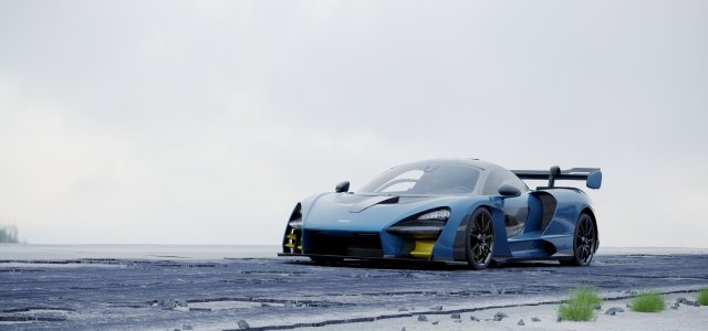 mclaren senna 2019 3D Model .c4d .max .obj .3ds .fbx .stl .blend 
