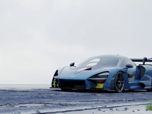 迈凯伦塞纳 2019 3D 模型