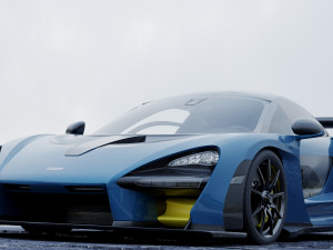 mclaren senna 2019 3D Model
