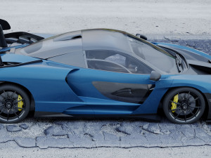 mclaren senna 2019 3D Model