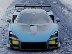 mclaren senna 2019 3D Model