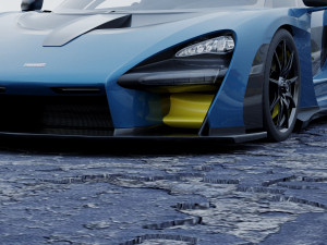 mclaren senna 2019 3D Model