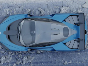 mclaren senna 2019 3D Model